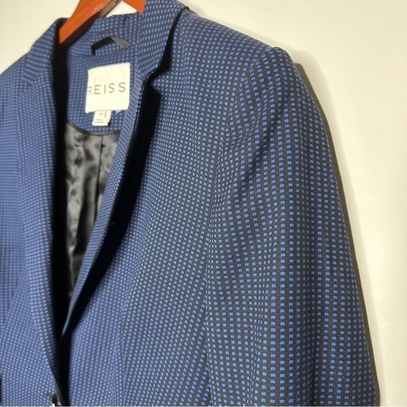 Reiss Sullivan Checked Blazer - Size Medium - Picture 3 of 8